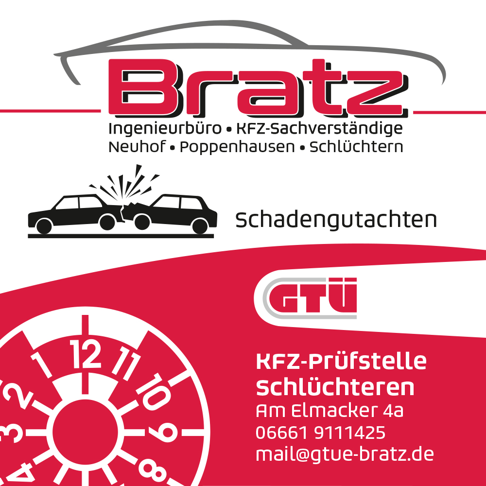 Bratz Gewerbeverzeichnis Schluchtern 2026